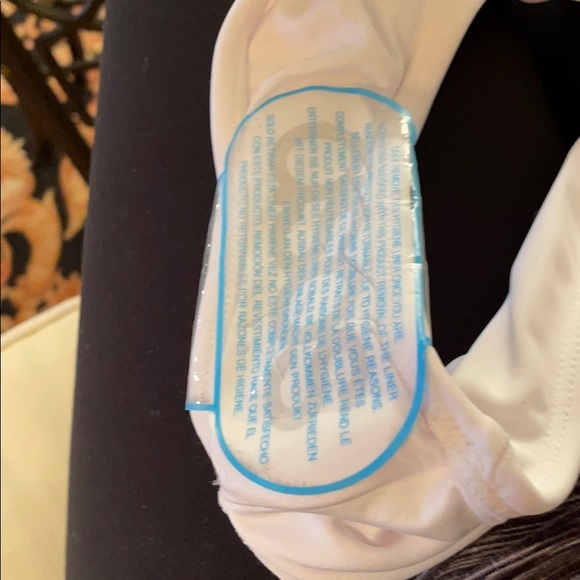 ASOS Swimsuit, White, One Piece, Sexy - Picture 4 of 6